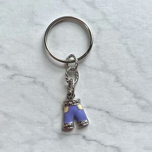 Purple Bell Bottom Retro Pants Key Chain
